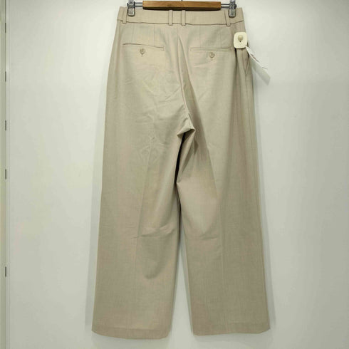 ユニクロ UNIQLO 26SS WOMEN タックワイドパンツ ベージュ Lサイズ レディース JPN:L