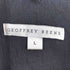 ジェフリービーン GEOFFREY BEENE シルク コットン オープンカラーシャツ メンズ L