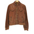 NORTH BEACH lamb skin レザージップアップブルゾン レディース JPN:L