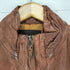 NORTH BEACH lamb skin レザージップアップブルゾン レディース JPN:L