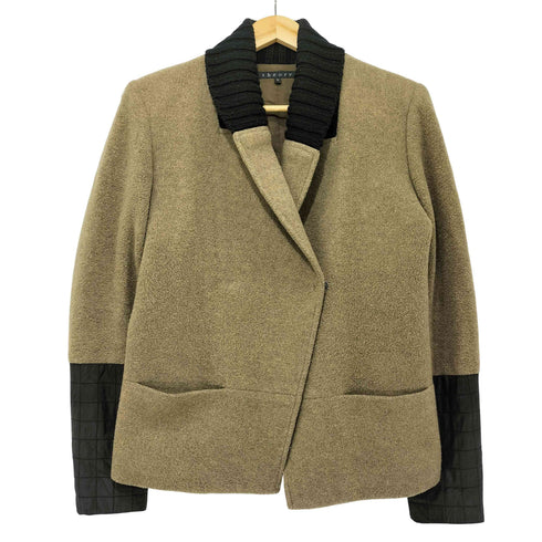 セオリー theory PONETTE ニット 切替 ショート ジャケット レディース import:S