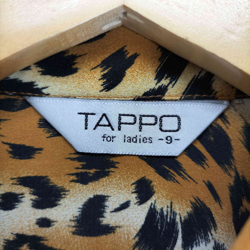 Y2K tappo レオパードシャツ レディース JPN:9号