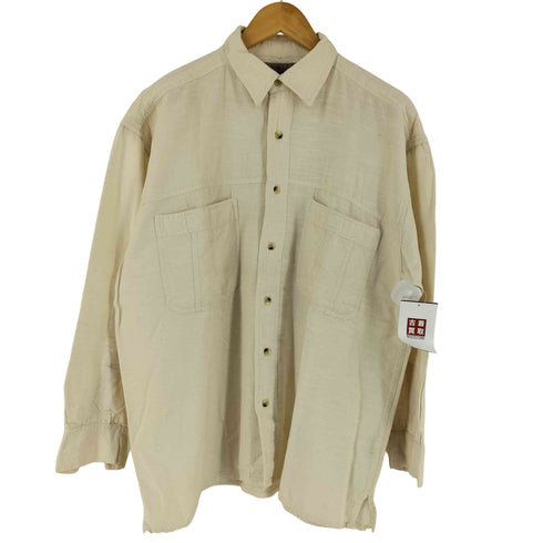 HOMESPUN CLOTING レギュラーカラー ボックス コットンシャツ メンズ FREE