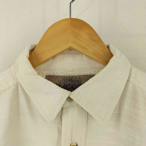 HOMESPUN CLOTING レギュラーカラー ボックス コットンシャツ メンズ FREE