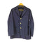 D.C.WHITE COTTON LINEN NAVY BLAZER メンズ JPN:44