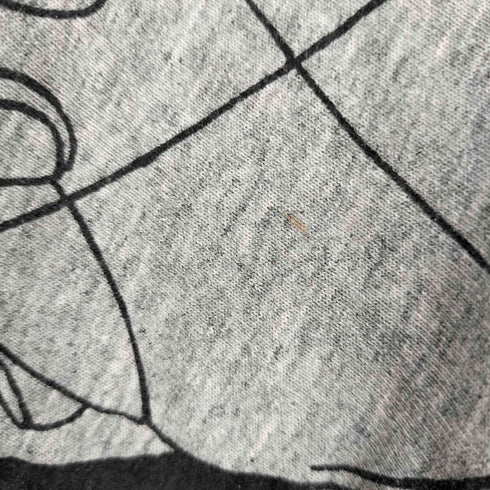 イェーライト YEAH RIGHT ドッキングカットオフデザインTシャツ レディース