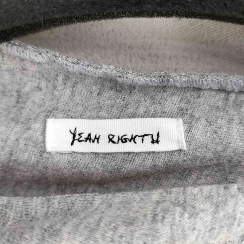 イェーライト YEAH RIGHT ドッキングカットオフデザインTシャツ レディース