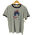 アンビル Anvil キャラクタープリント リンガーTシャツ メンズ M