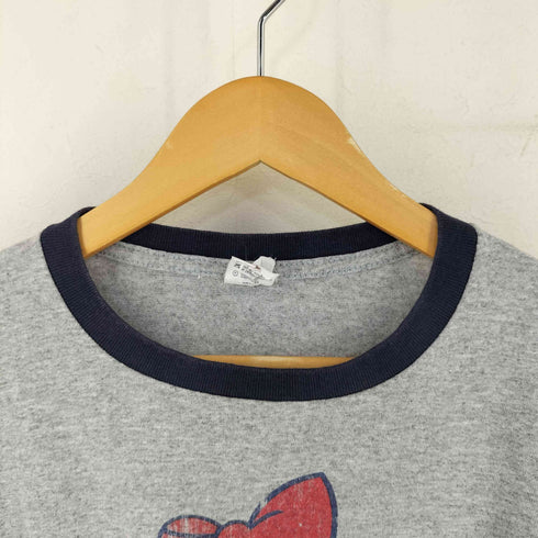 アンビル Anvil キャラクタープリント リンガーTシャツ メンズ M