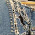 ラングラー Wrangler ピンリメイク デニムノーカラージャケット レディース