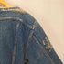 ラングラー Wrangler ピンリメイク デニムノーカラージャケット レディース