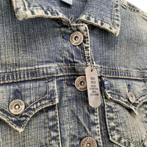 SILVER JEANS デニムトラッカージャケット レディース JPN:XS
