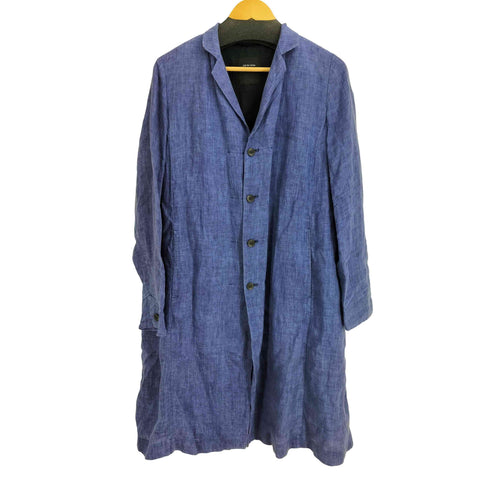 パドカレ pas de calais リネン100 先染め コート レディース JPN:38