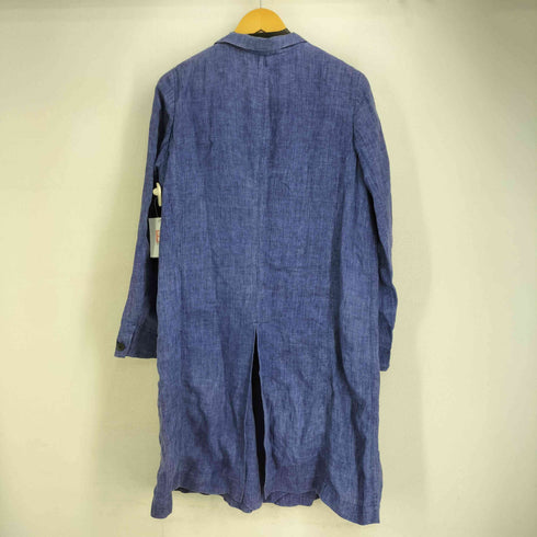 パドカレ pas de calais リネン100 先染め コート レディース JPN:38