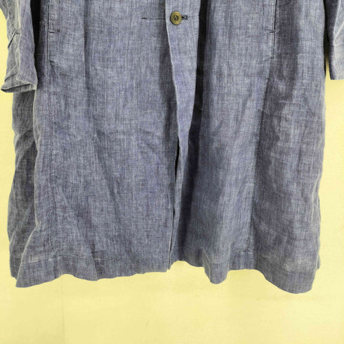 パドカレ pas de calais リネン100 先染め コート レディース JPN:38