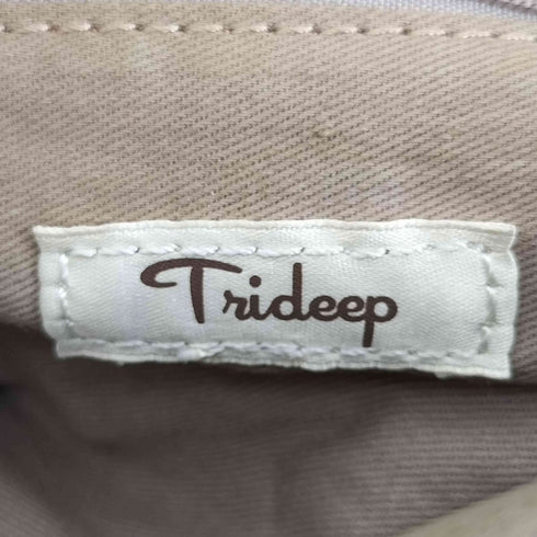 トライディープ trideep レザーショルダーバッグ レディース