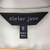 シスタージェーン SISTER JANE フロントジッパー 刺繍Vネックワンピース レディース import:S