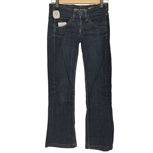 ミスシックスティ MISS SIXTY MADE IN ITALY ローライズ ジップフライフレアデニムパンツ Y2K レディース 26