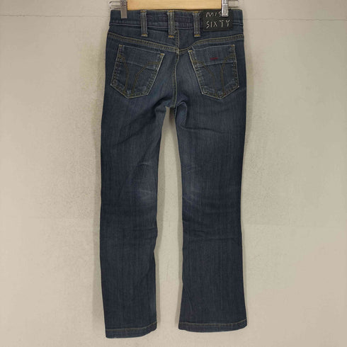 ミスシックスティ MISS SIXTY MADE IN ITALY ローライズ ジップフライフレアデニムパンツ Y2K レディース 26