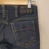 ミスシックスティ MISS SIXTY MADE IN ITALY ローライズ ジップフライフレアデニムパンツ Y2K レディース 26
