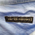 ユナイテッドアローズ UNITED ARROWS タイプライター ワイドフォルム レギュラーカラー スリーブロングスリーブシャツ メンズ 縦XL 横 XL