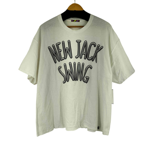 イズネス is-ness NEW JACK SWING プリント S/S Tシャツ メンズ
