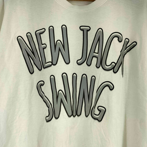イズネス is-ness NEW JACK SWING プリント S/S Tシャツ メンズ