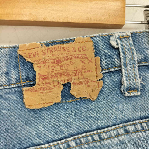 リーバイス Levis 80S 517 ボタン裏552 ブーツカットジップフライデニムパンツ メンズ W28L34