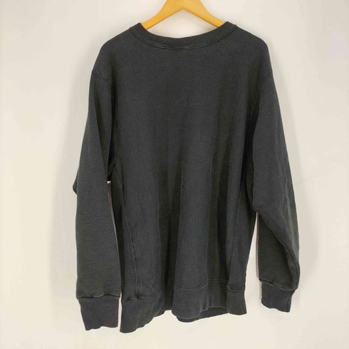ヘインズ Hanes 90S USA製 ラグビー チームロゴ スカル 刺繍 プルオーバー スウェット メンズ import:XL