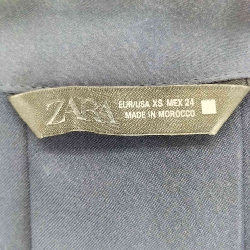 ザラ ZARA サテンブラウス レディース XS
