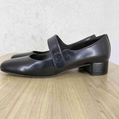クリスチャンディオール Christian Dior レザー メリー ジェーン パンプス レディース 34