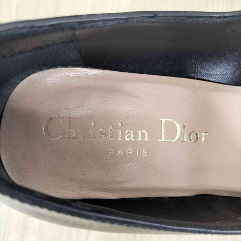クリスチャンディオール Christian Dior レザー メリー ジェーン パンプス レディース 34
