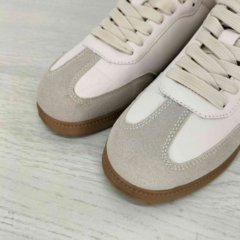 モズ moz SWEDEN LAGOM ローカットスニーカー レディース JPN:24
