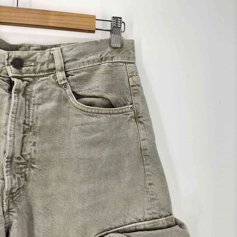 ザラ ZARA TRF MID WAIST CARGO BOYFRIEND JEANS ミッド ウエスト ワイド バギー デニム カーゴ パンツ Y2K メンズ 36