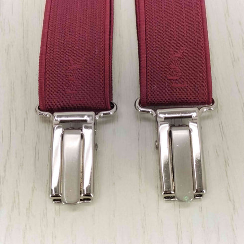 イブサンローランプールオム Yves Saint Laurent Pour Homme クリップ式サスペンダー メンズ