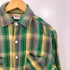 ビッグマック BIG MAC 60s チェック フロントダブルポケット L/S フランネルシャツ メンズ import:L