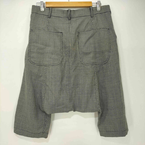 ブラックコムデギャルソン BLACK COMME des GARCONS AD2010 千鳥格子 サルエルパンツ メンズ JPN:L