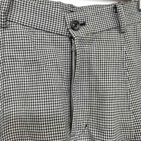 ブラックコムデギャルソン BLACK COMME des GARCONS AD2010 千鳥格子 サルエルパンツ メンズ JPN:L