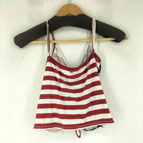 ゲス GUESS フロントギャザー アメリカンキャミソール レディース import:XS