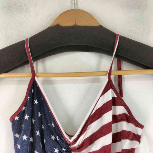 ゲス GUESS フロントギャザー アメリカンキャミソール レディース import:XS