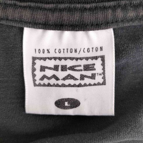NICEMAN 90s USA製 ダブルステッチ コピーライト BOUNDLESS TOUR ツアーTシャツ バンT メンズ import:L