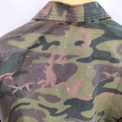 AMERICAN SPORTSMAN 60s~70s シビリアンリーフカモ ハンティングジャケット メンズ