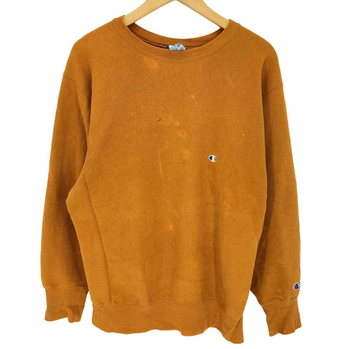 チャンピオン Champion 90s USA製 REVERSE WEAVE 目あり クルーネックスウェット メンズ X-LARGE