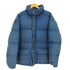ウールリッチ WOOLRICH 80s USA製 紺タグ スタンドカラー 比翼ジップ ダウンジャケット メンズ import:L