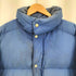 ウールリッチ WOOLRICH 80s USA製 紺タグ スタンドカラー 比翼ジップ ダウンジャケット メンズ import:L