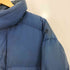 ウールリッチ WOOLRICH 80s USA製 紺タグ スタンドカラー 比翼ジップ ダウンジャケット メンズ import:L
