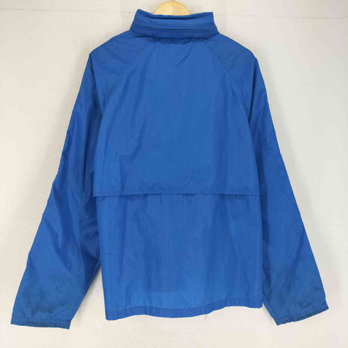エディーバウアー Eddie Bauer 黒タグ ジップアップナイロンジャケット メンズ import:L