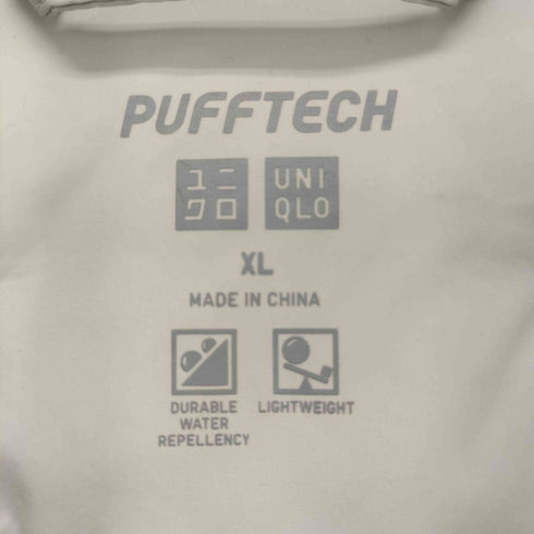 ユニクロ UNIQLO パフテックジャケットノンキルト 中綿 ブルゾン メンズ JPN:XL