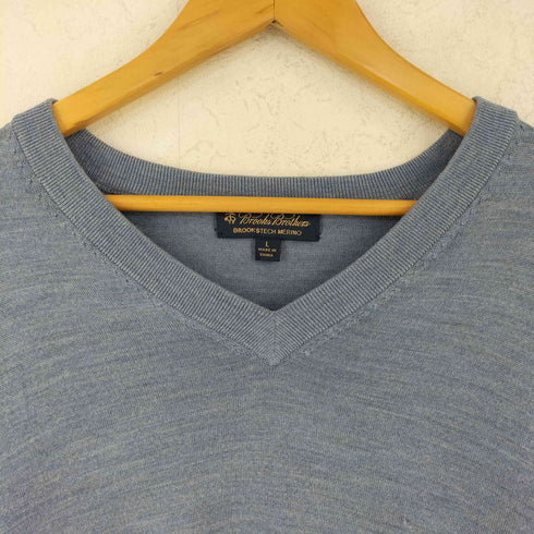 ブルックスブラザーズ BROOKS BROTHERS メリノウール Vネック ニット メンズ import:L