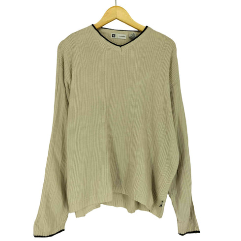 xtremegear アクリルVネックニット メンズ import:L